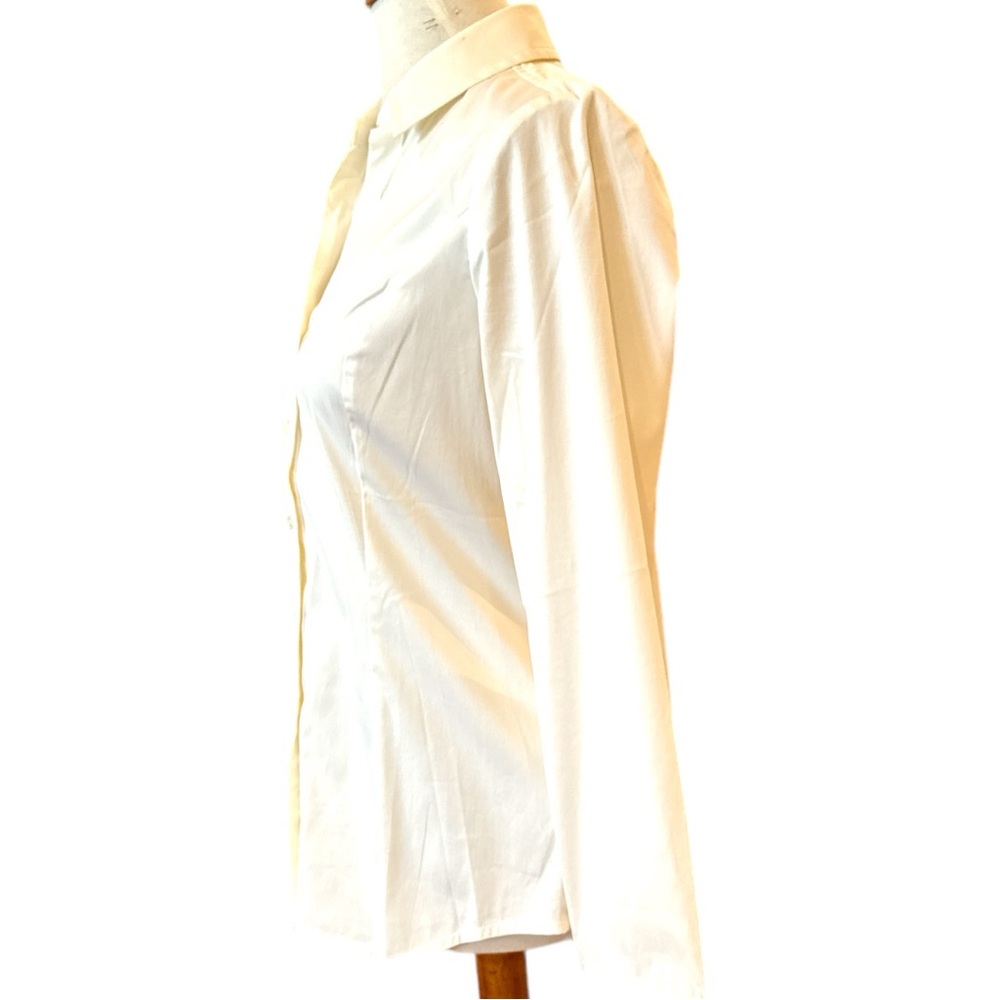 Express Original Fit Button Down White Shirt Like… - image 2